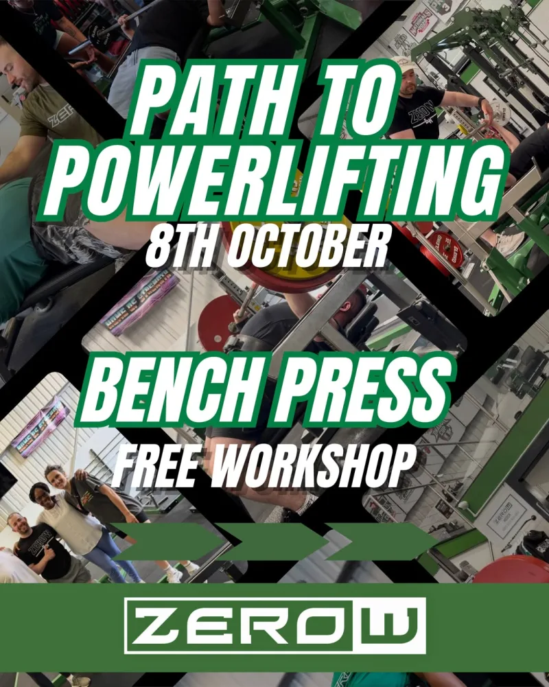 Path to Powerlifting: Free Bench Press Workshop poster