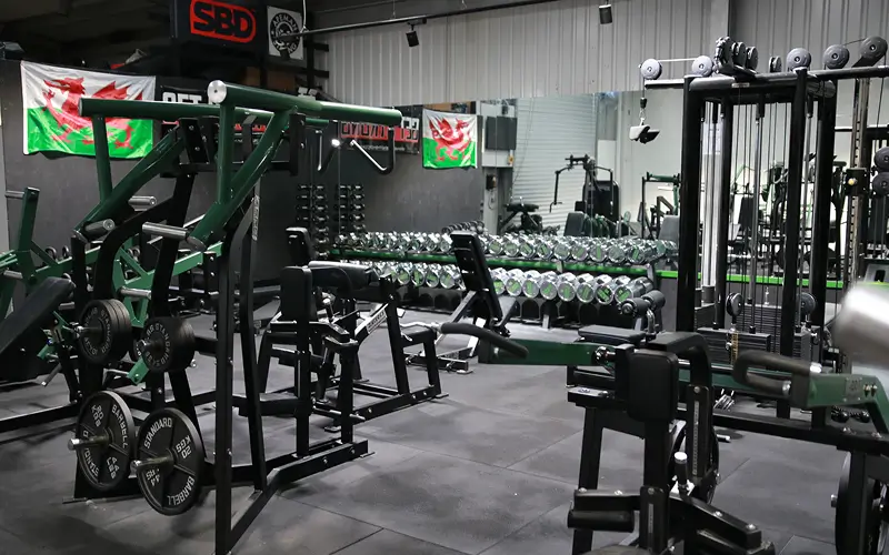 ZeroW Wales Cardiff training floor